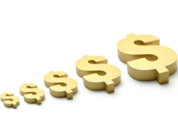growing dollar signs